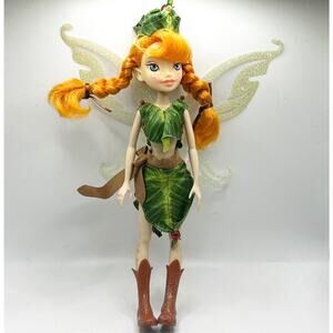 Rare Disney Store Exclusive Beck Fairy Doll Tinker Bell Fairies Pixie Figure EUC